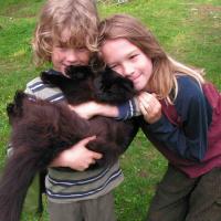 Caleb and Caius, narrators of Once Upon a Time by Hildegard Westerkamp | Photo: Hildegard Westerkamp
